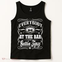 Women Everybody At The Bar Getting Tipsy Double Gift Tank Top thumb 2