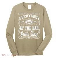 Women Everybody At The Bar Getting Tipsy Double Gift Long Sleeve Shirt thumb 0