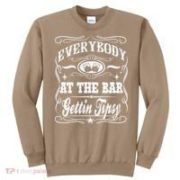 Women Everybody At The Bar Getting Tipsy Double Gift Sweatshirt thumb 0