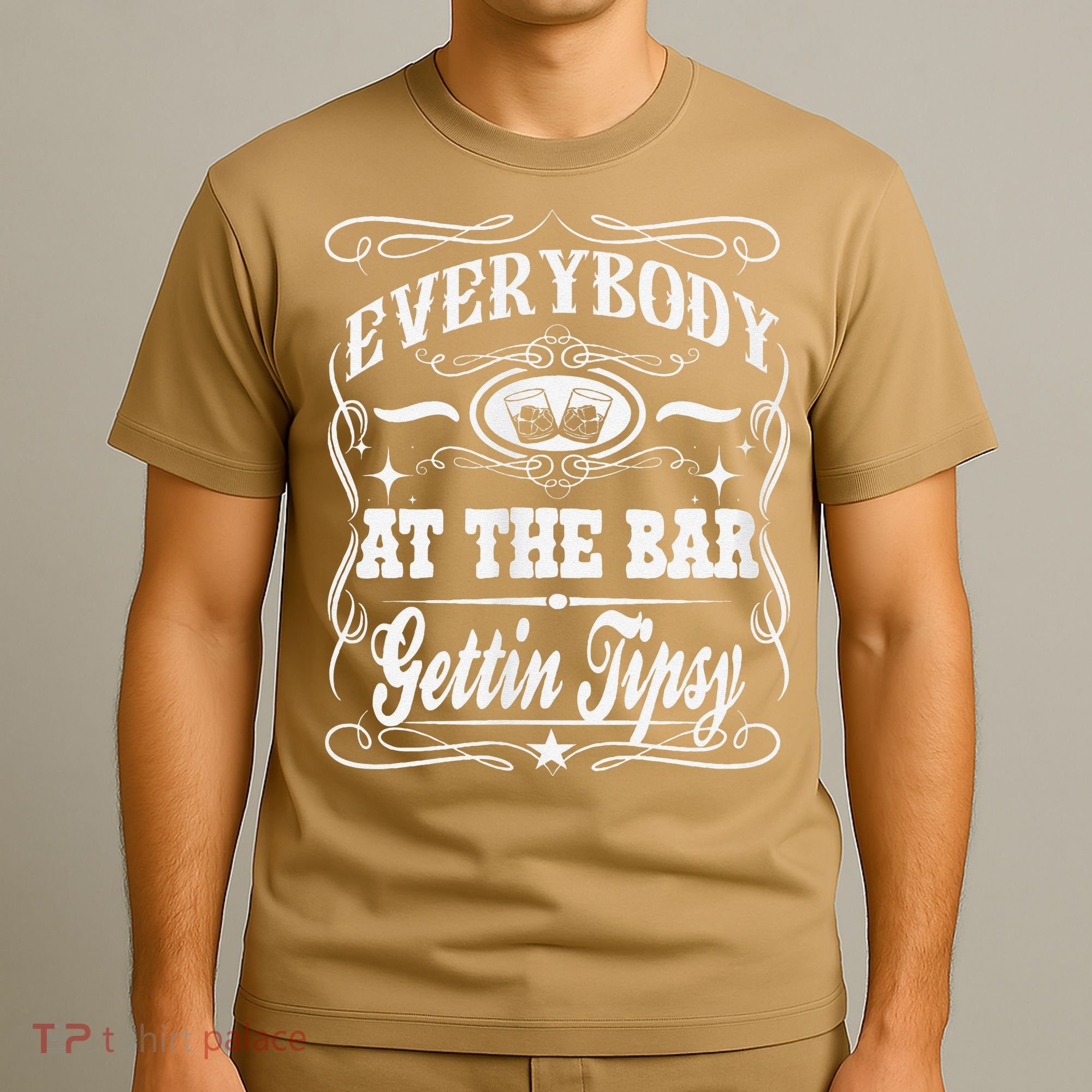Women Everybody At The Bar Getting Tipsy Double Gift T-Shirt