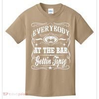 Women Everybody At The Bar Getting Tipsy Double Gift Kids T-Shirt thumb 0