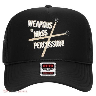 Weapons Of Mass Percussion Funny Drum Drummer Music Band  Hat