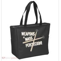 Weapons Of Mass Percussion Funny Drum Drummer Music Band  Tote Bag thumb 2