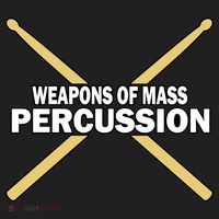 Weapons of Mass Percussion Funny Drummer Hat thumb 2