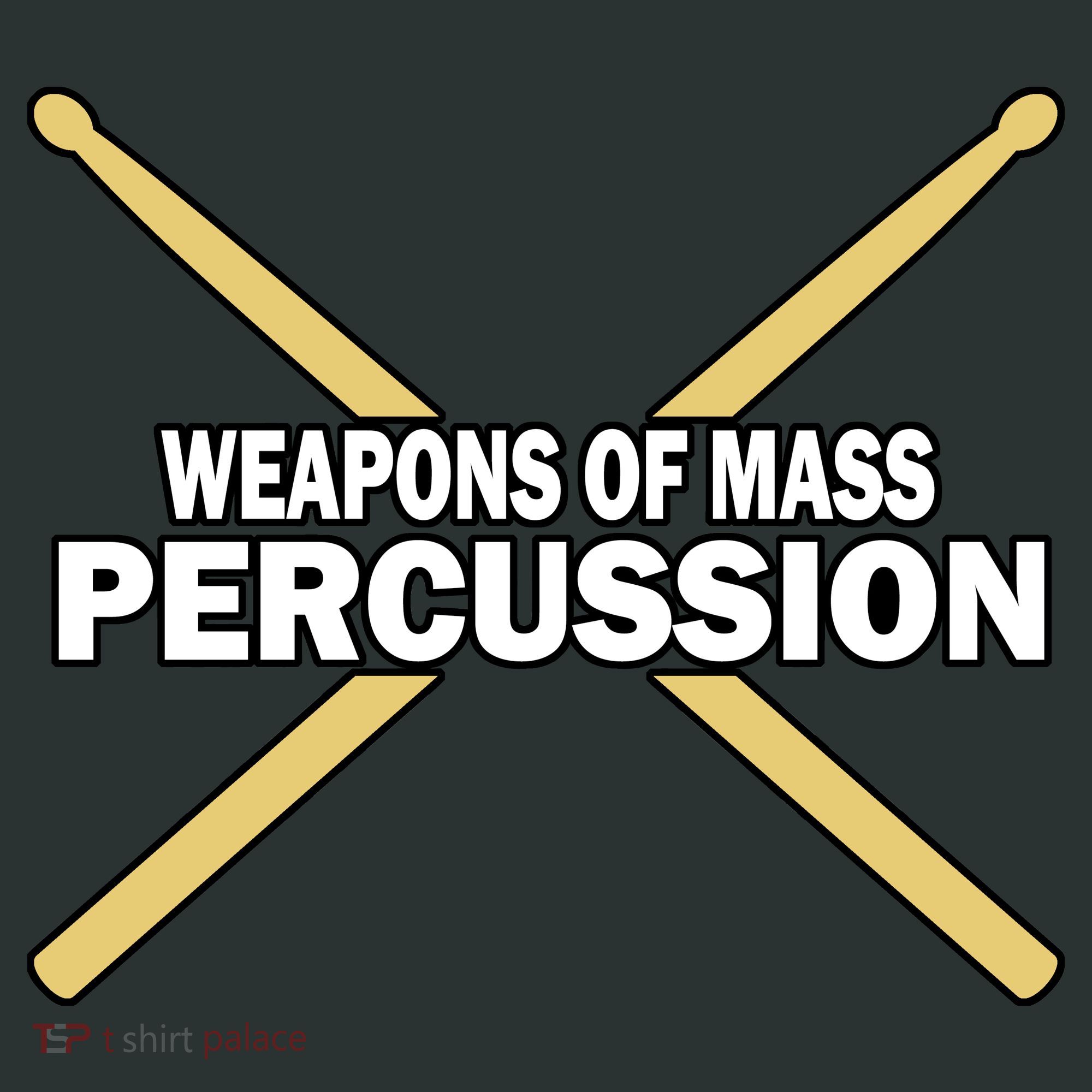 Weapons of Mass Percussion Funny Drummer Pajama Set