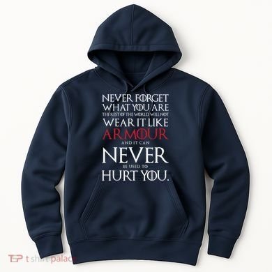 Wear It Like Armour Quote Hoodie