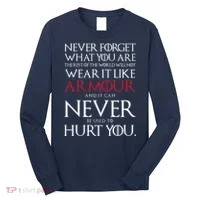 Wear It Like Armour Quote Long Sleeve Shirt thumb 0
