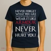 Wear It Like Armour Quote T-Shirt thumb 3
