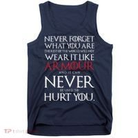 Wear It Like Armour Quote Tank Top thumb 0