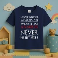 Wear It Like Armour Quote Toddler T-Shirt thumb 3