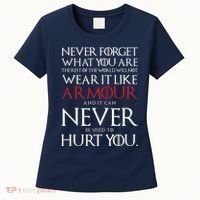 Wear It Like Armour Quote Women's T-Shirt thumb 0