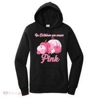 Wear Pin In October Breast Cancer Awareness Autumn Women's Hoodie thumb 0