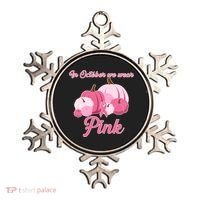 Wear Pin In October Breast Cancer Awareness Autumn Ornament thumb 0