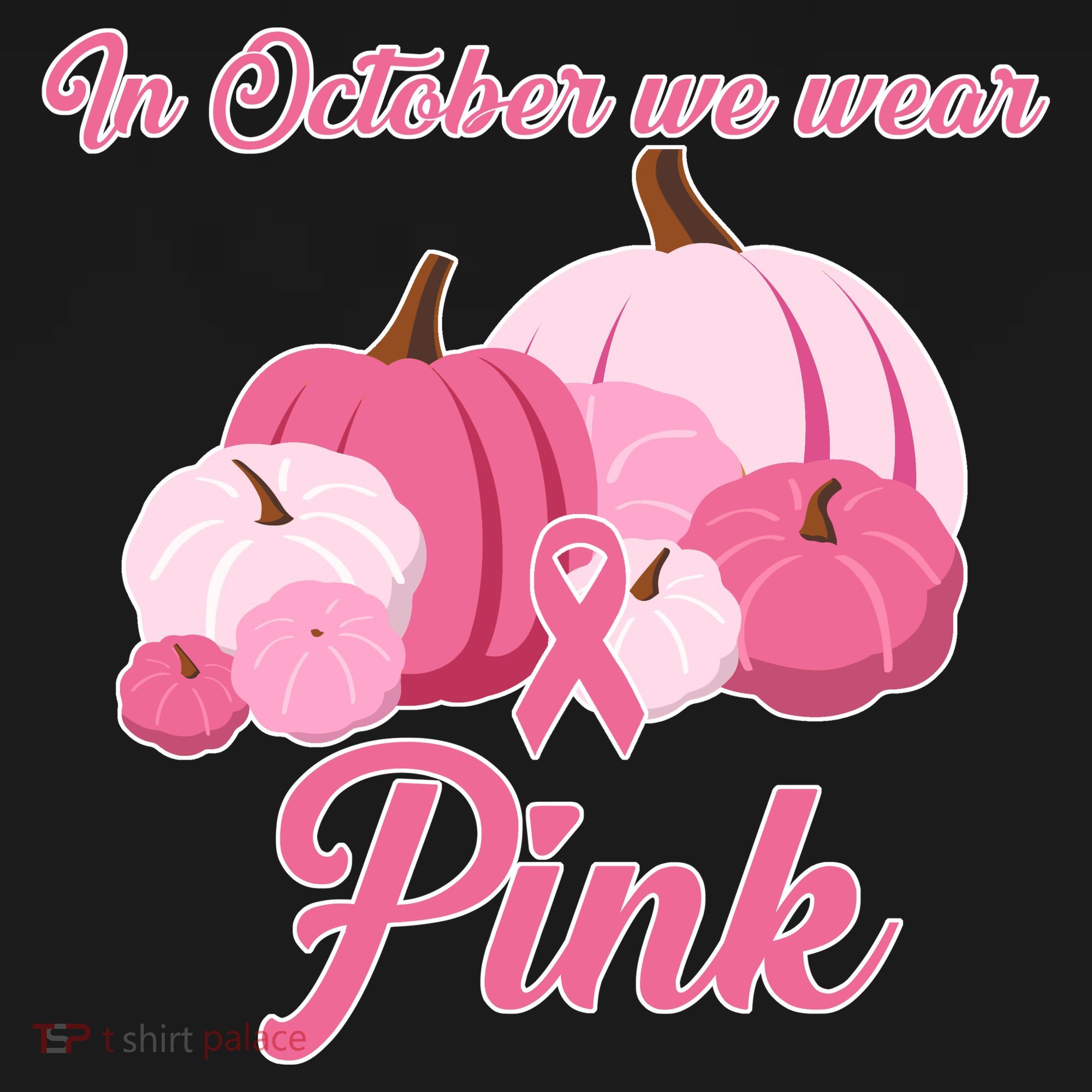 Wear Pin In October Breast Cancer Awareness Autumn Baby Bodysuit
