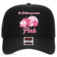 Wear Pin In October Breast Cancer Awareness Autumn Hat thumb 0