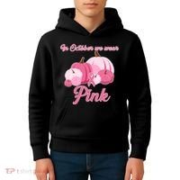 Wear Pin In October Breast Cancer Awareness Autumn Kids Hoodie thumb 4