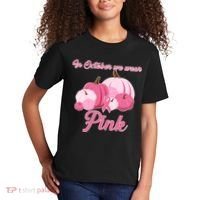 Wear Pin In October Breast Cancer Awareness Autumn Kids T-Shirt thumb 2