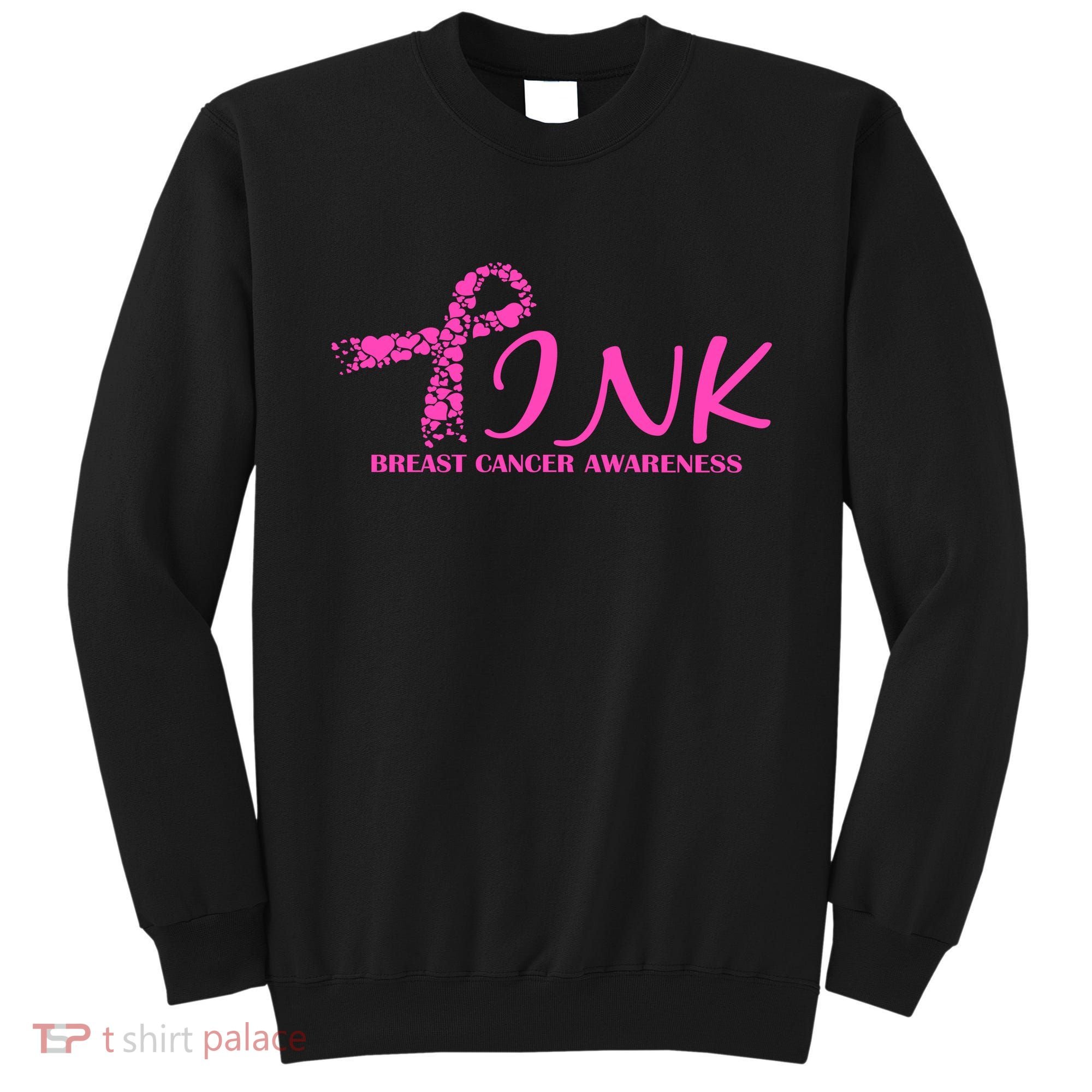 Wear Pink Breast Cancer Awareness Sweatshirt