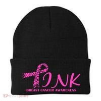 Wear Pink Breast Cancer Awareness Beanie thumb 0