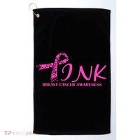 Wear Pink Breast Cancer Awareness Golf Towel thumb 0