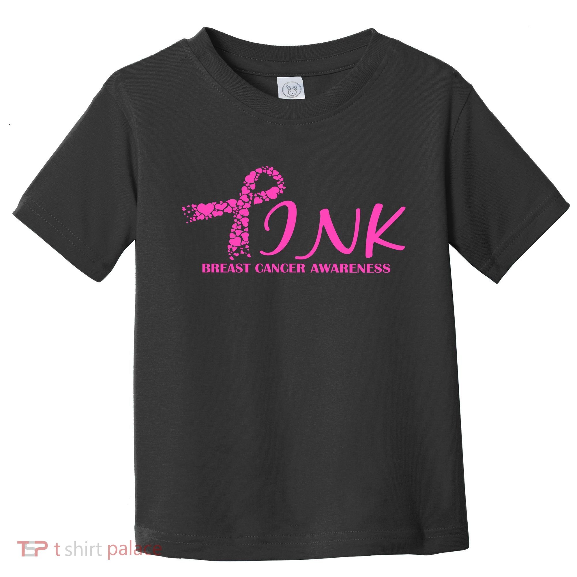 Wear Pink Breast Cancer Awareness Toddler T-Shirt