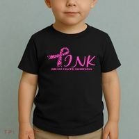 Wear Pink Breast Cancer Awareness Toddler T-Shirt thumb 2