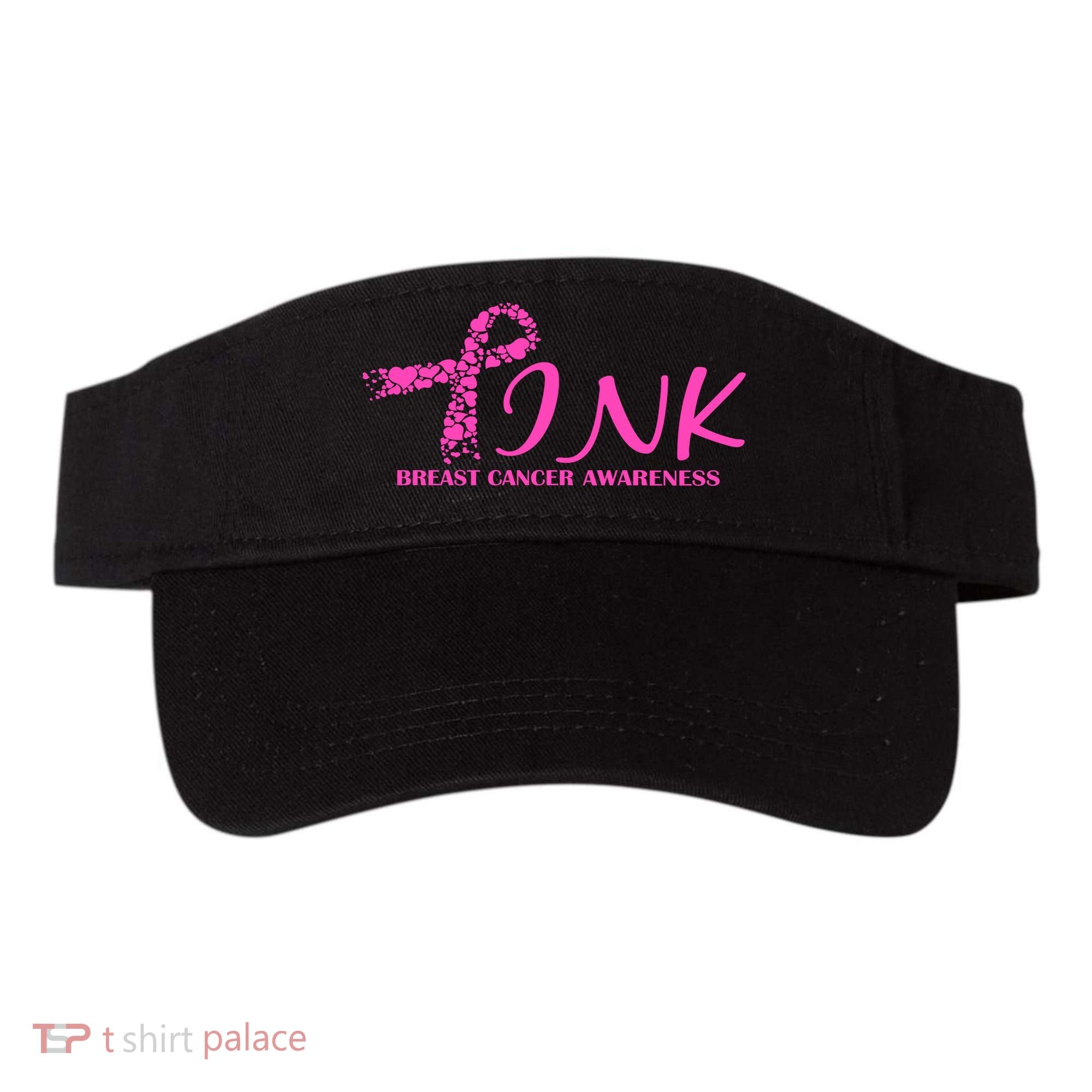 Wear Pink Breast Cancer Awareness Visor
