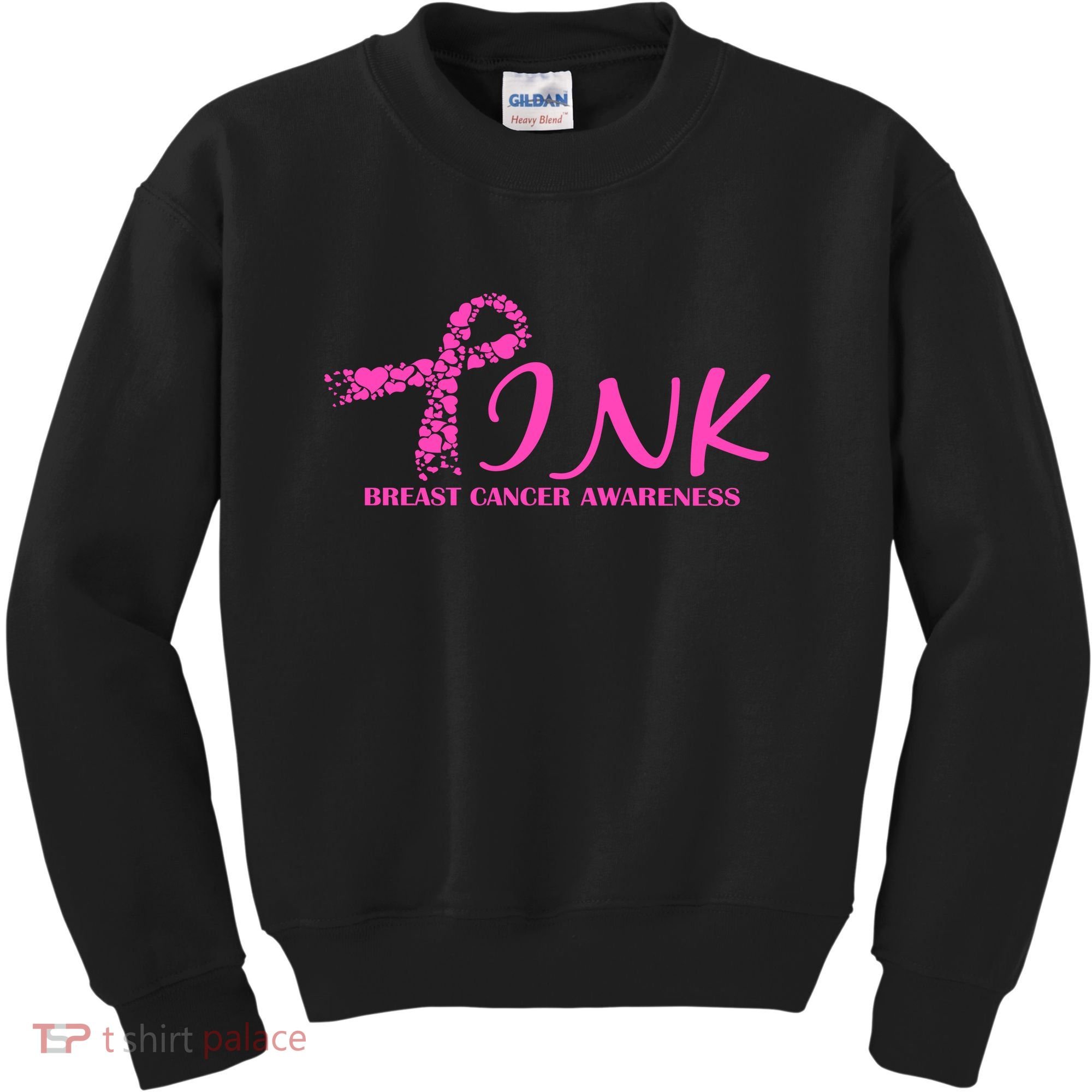 Wear Pink Breast Cancer Awareness Kids Sweatshirt