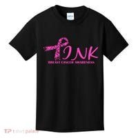 Wear Pink Breast Cancer Awareness Kids T-Shirt thumb 0