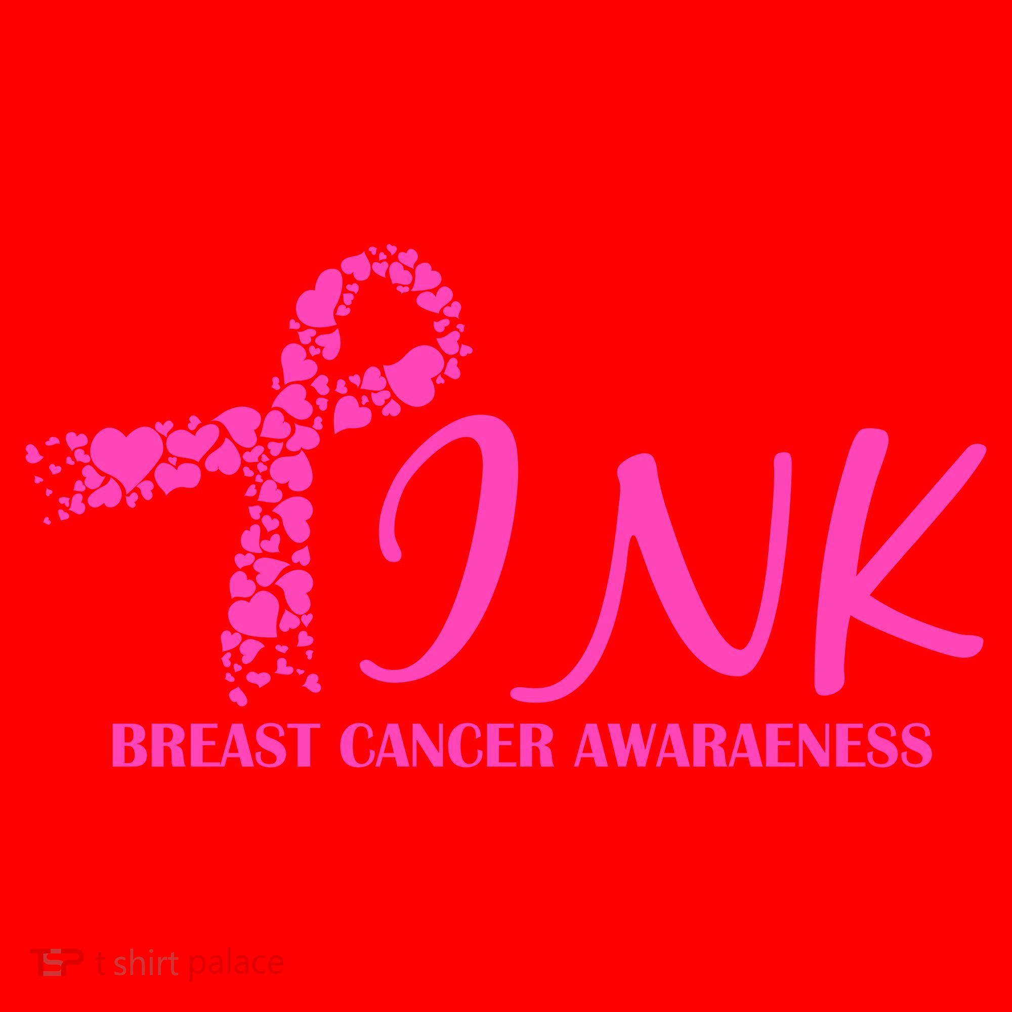 Wear Pink Breast Cancer Awareness Santa Hat