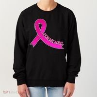 Wear Pink For My Aunt Breast Cancer Awareness Women's Sweatshirt thumb 0