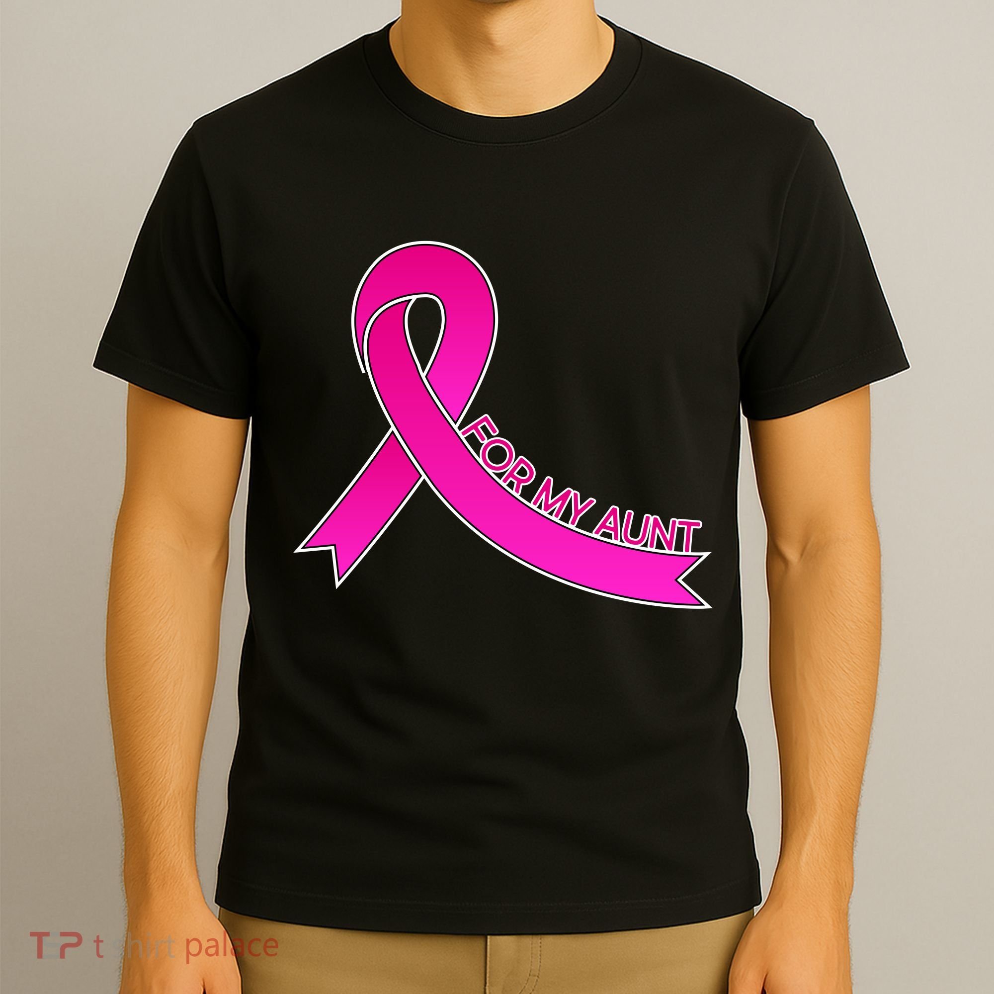 Wear Pink For My Aunt Breast Cancer Awareness T-Shirt