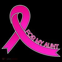 Wear Pink For My Aunt Breast Cancer Awareness Coffee Mug thumb 5