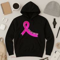 Wear Pink For My Sister Breast Cancer Awareness Hoodie thumb 3