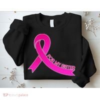 Wear Pink For My Sister Breast Cancer Awareness Sweatshirt thumb 2