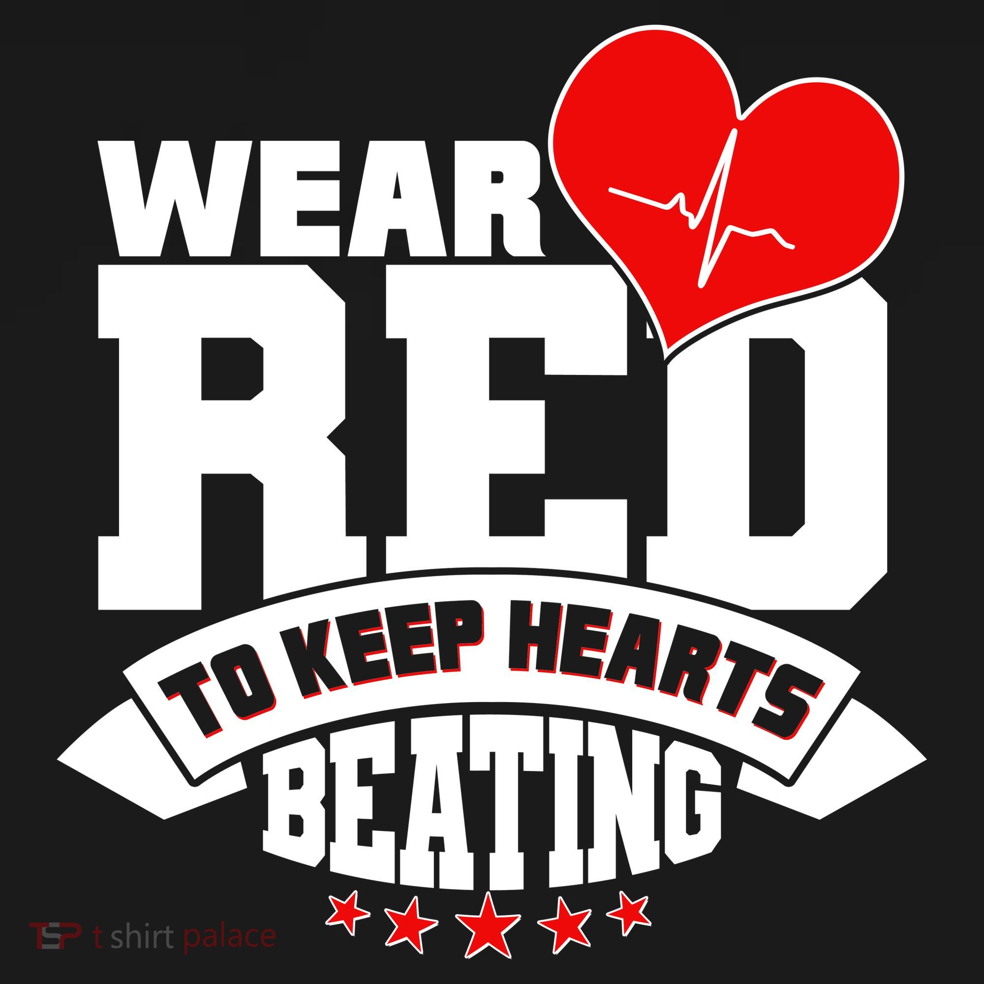 Wear Red To Keep Hearts Beating Heart Health Awareness Bucket Hat