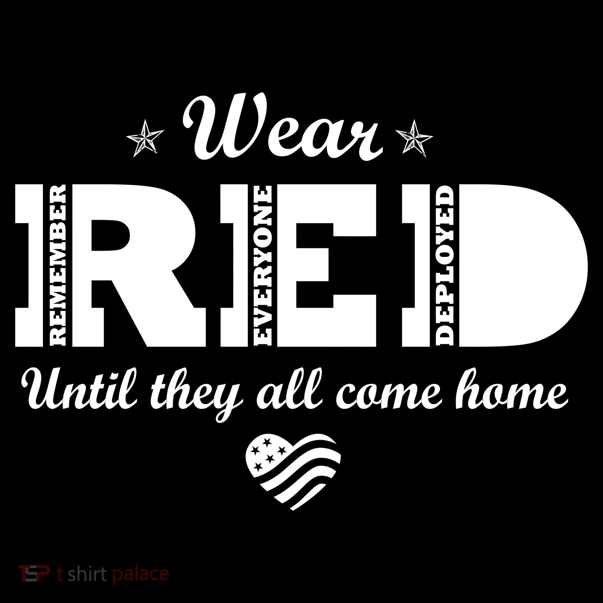 Wear Red Until They All Come Home Toddler Hoodie