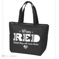 Wear Red Until They All Come Home Tote Bag thumb 3