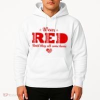 Wear Red Until They All Come Home Hoodie thumb 2