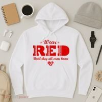 Wear Red Until They All Come Home Hoodie thumb 3