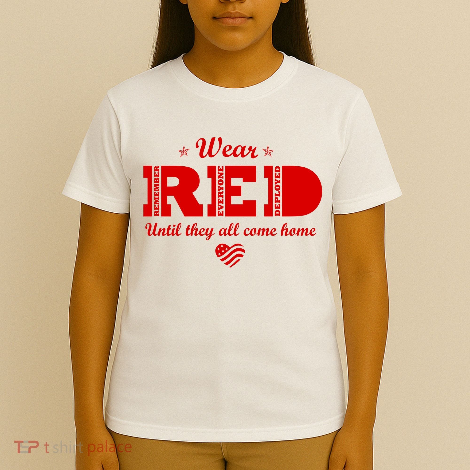 Wear Red Until They All Come Home T-Shirt