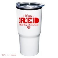 Wear Red Until They All Come Home Tumbler thumb 0