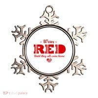 Wear Red Until They All Come Home Ornament thumb 0