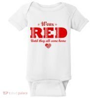 Wear Red Until They All Come Home Baby Bodysuit thumb 0