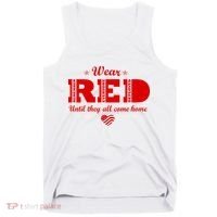 Wear Red Until They All Come Home Tank Top thumb 0