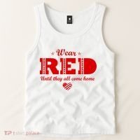 Wear Red Until They All Come Home Tank Top thumb 2