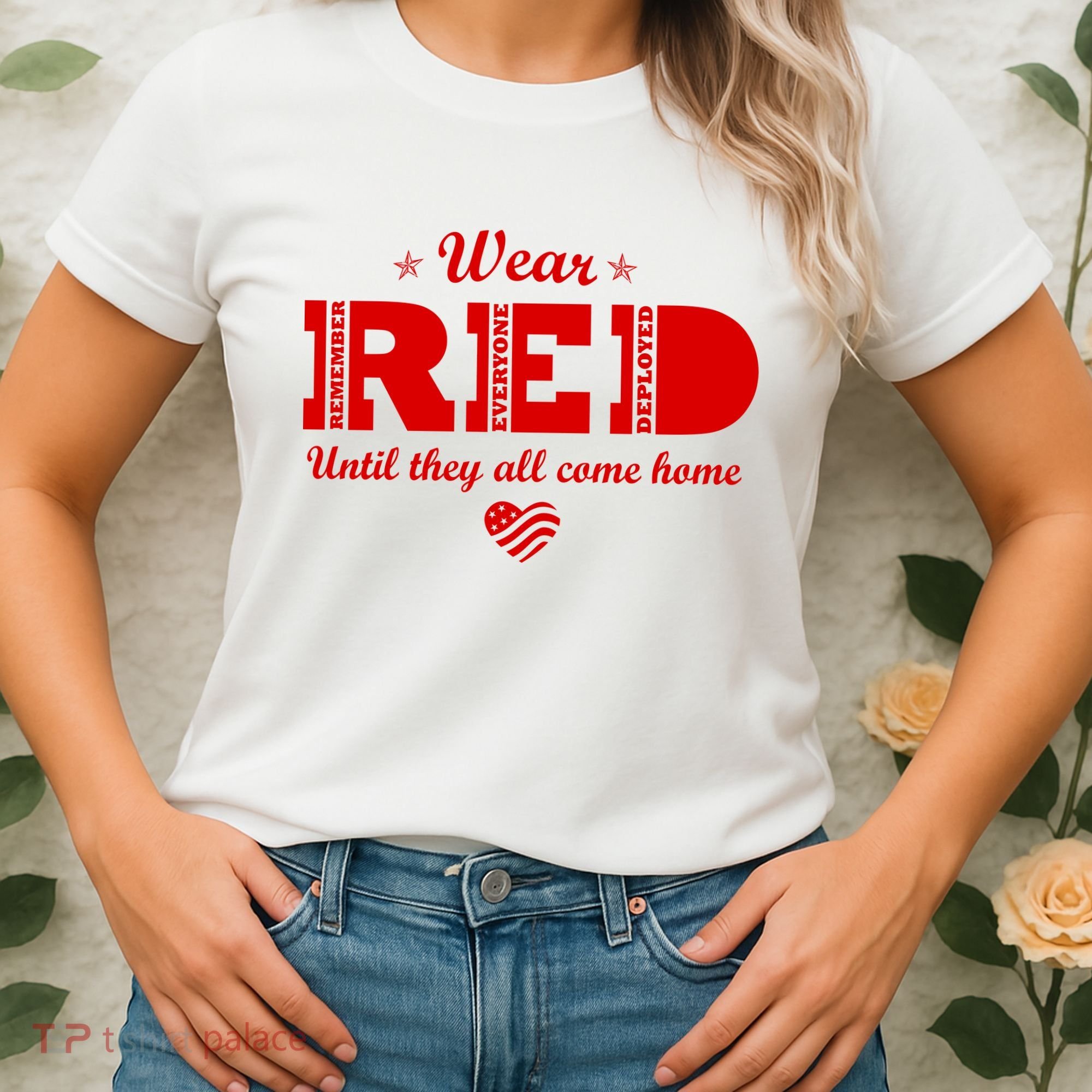 Wear Red Until They All Come Home Women's T-Shirt