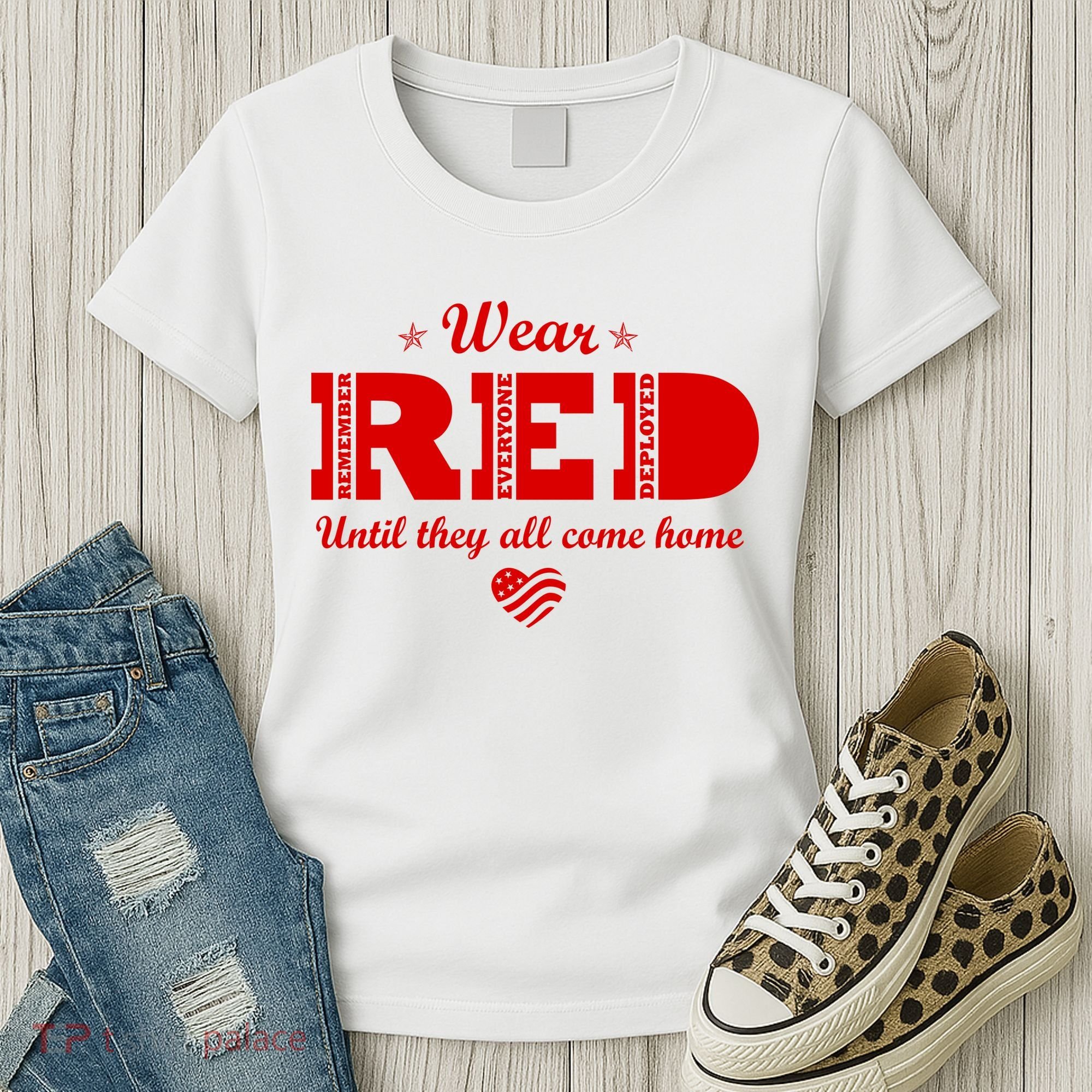 Wear Red Until They All Come Home Women's T-Shirt