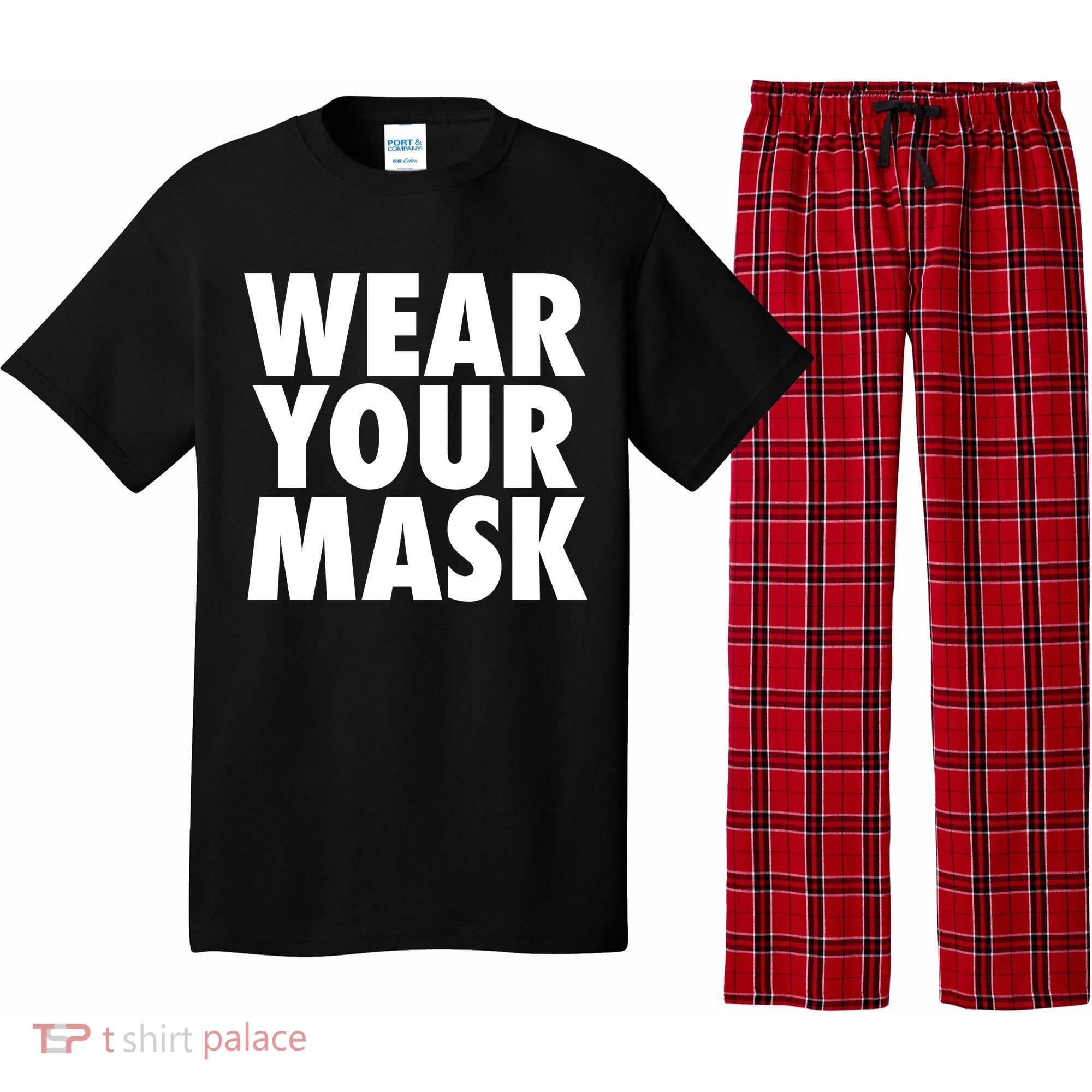 Wear Your Mask Pajama Set