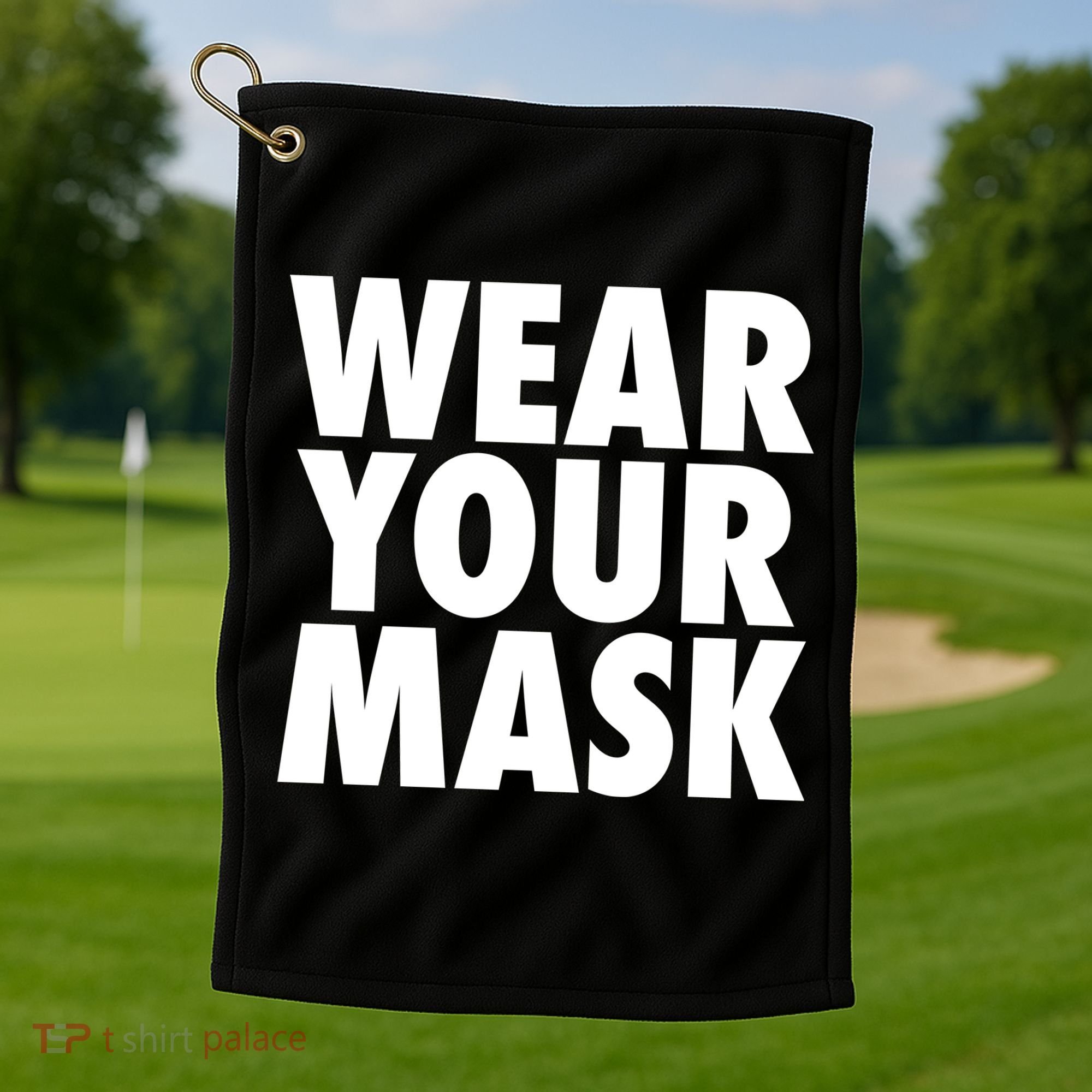 Wear Your Mask Golf Towel